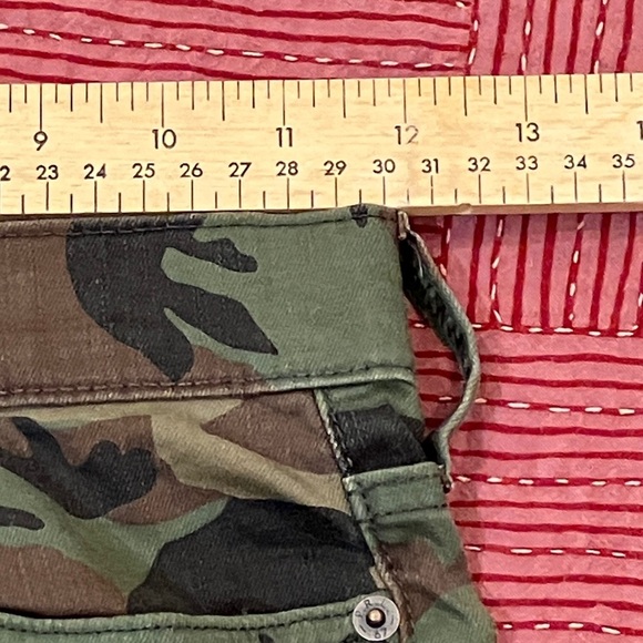Ralph Lauren Girls size 8 W24L23.5 rise 9” Camouflage Pants - Picture 10 of 16